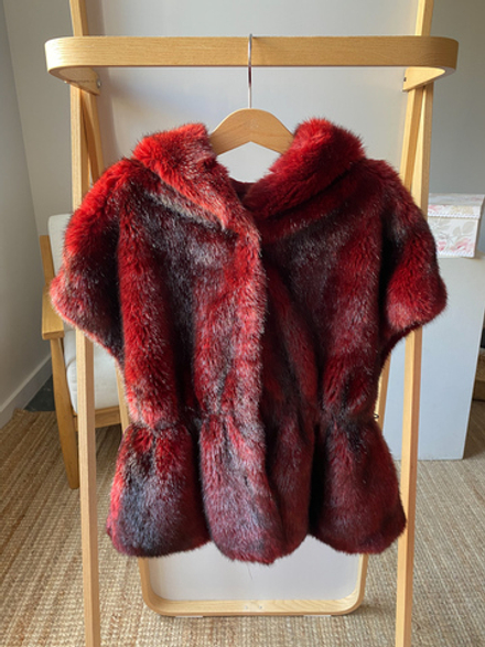 Меховой жилет  Monnalisa, 140