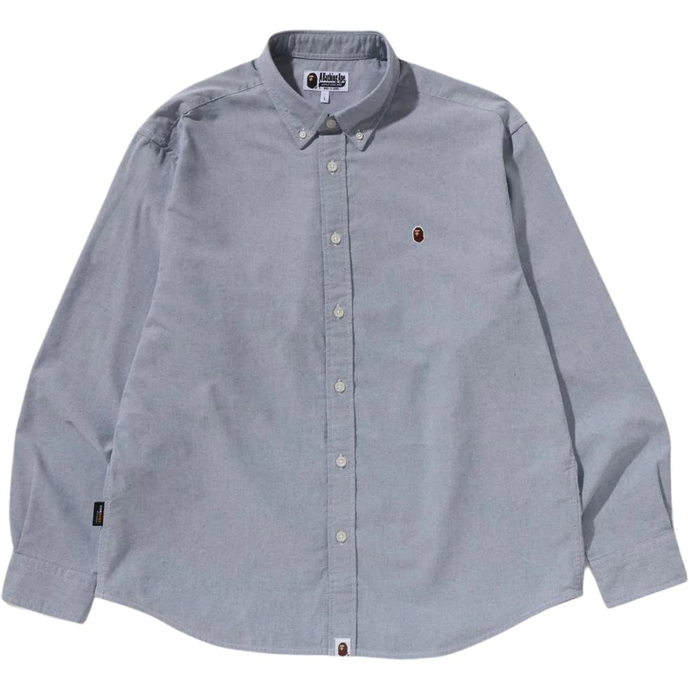 A Bathing Ape Bathing Ape Embroidered Logo Shirt черный