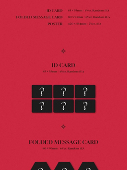 Альбом IVE - ELEVEN 1st Single Album 2 Version SET
