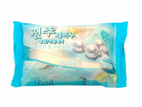 Косметическое пилинг-мыло c жемчугом Juno Pearl Peeling Soap 100 г