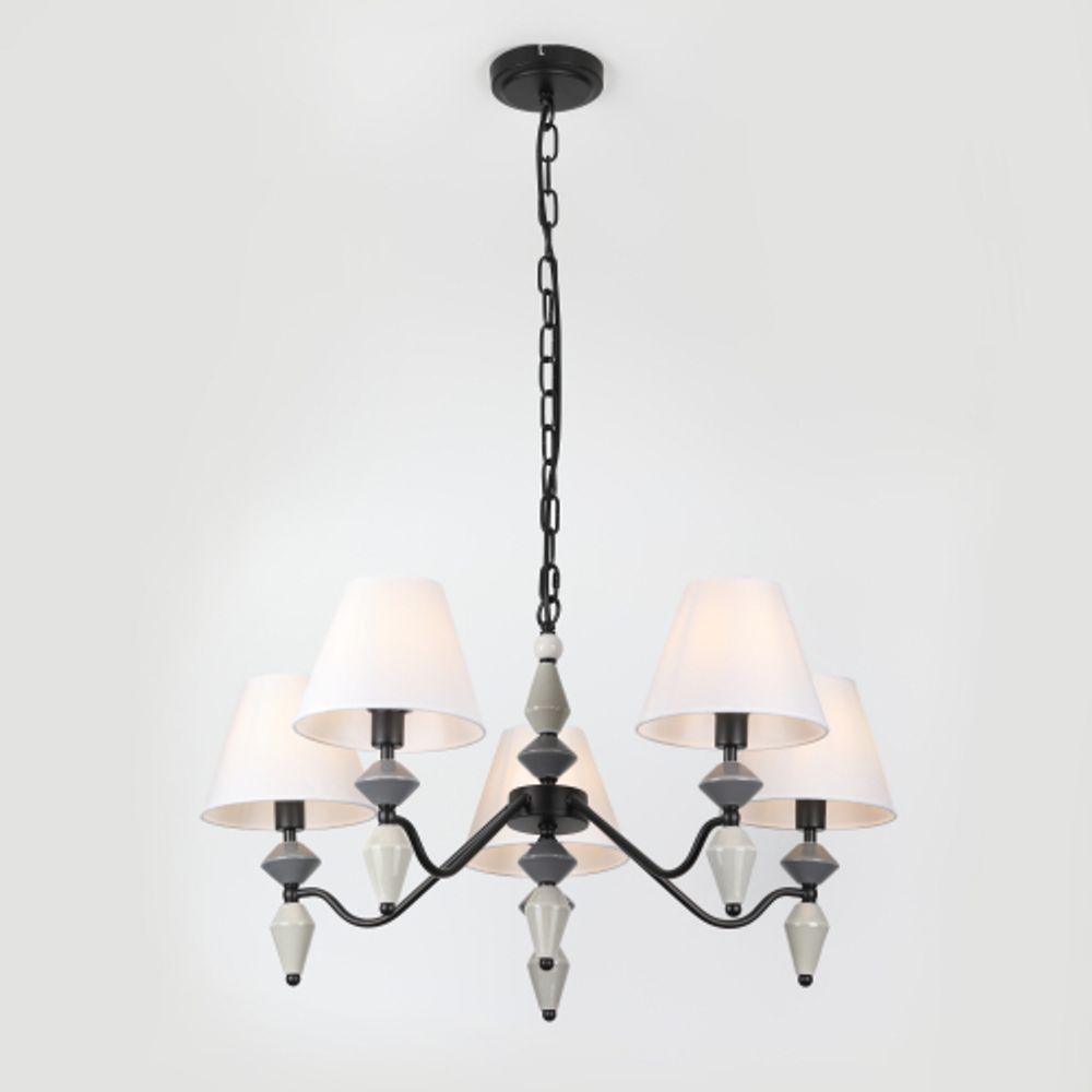 Люстра Rivoli   2096-305 5 х Е14 40 Вт классика