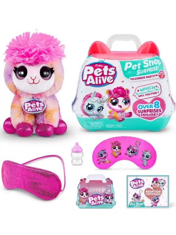 Мягкая игрушка сюрприз Зуру Pets Alive Pet Shop Surprise 2