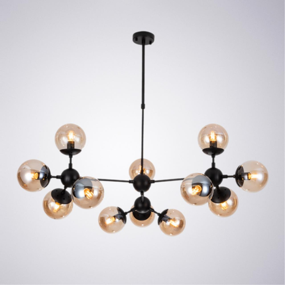 Подвесная люстра Arte Lamp BOLLA A1664SP-12BK