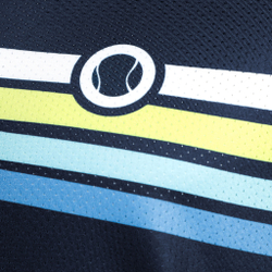 Мужское теннисное поло Tennis-Point Round Neck T-Shirt Special Edition Men - Dark Blue, Multicoloured