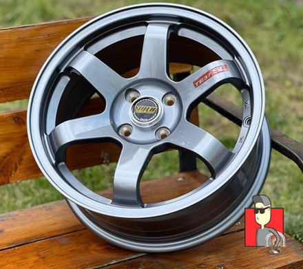 Комплект дисков Rays TE37 15x7 et30 4x100