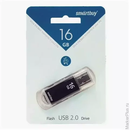 16GB USB Smartbuy V-Cut Black