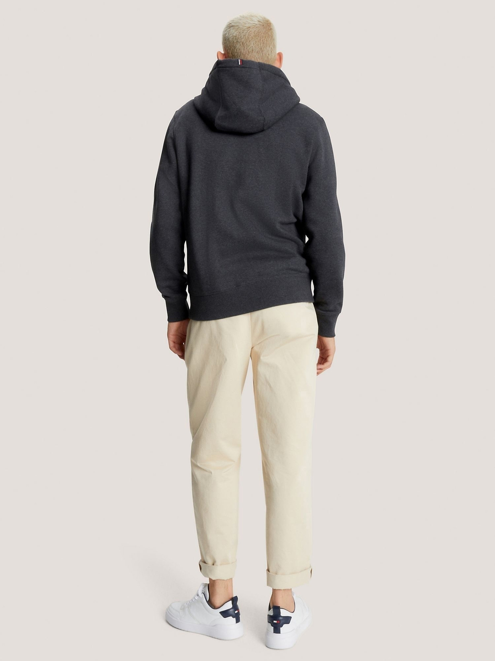 Зип-худи Tommy Hilfiger Flag Logo Grey Heather
