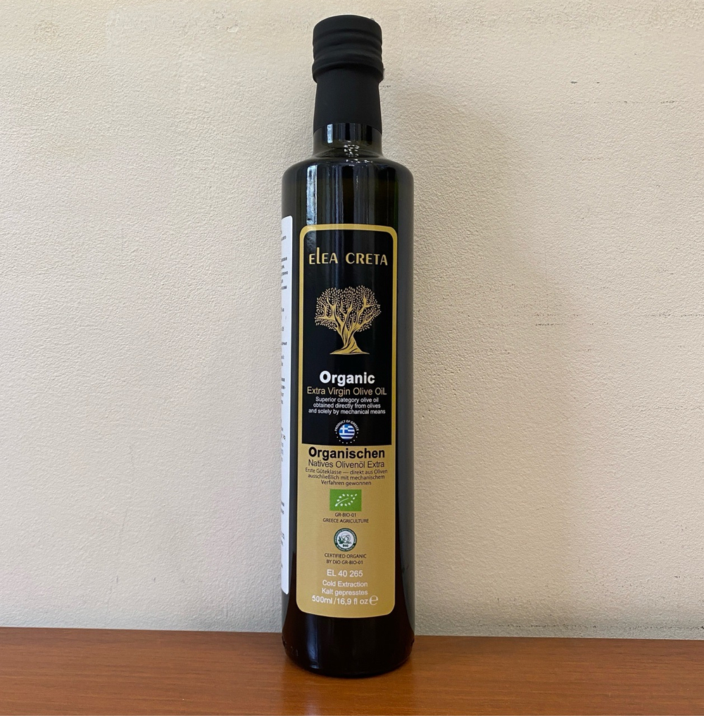 Оливковое масло ELEA CRETA, Organic Bio, 0,5 л, c/б, Греция