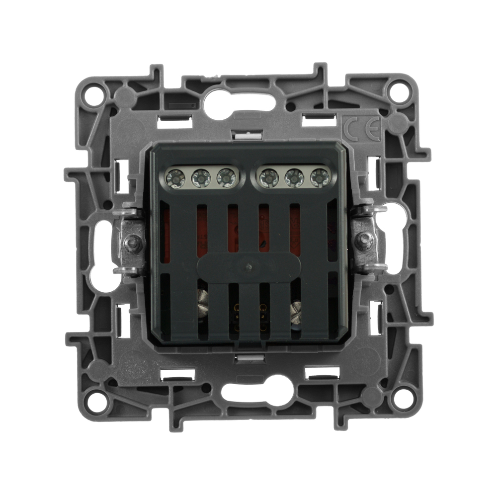 Терморегулятор для тёплого пола с внешним датчиком в комплекте 16А 230В - алюминий ETIKA Legrand