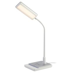 Настольный светильник ЭРА NLED-499-10W-W светодиодный белый | Светодиодные настольные лампы