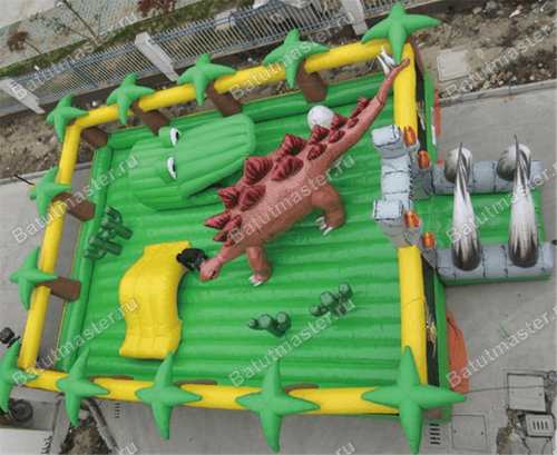 Надувной батут "Динолэнд"