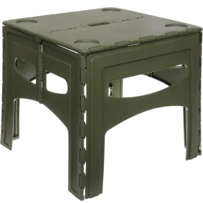 Стол кемпинговый складной PL-T404Q, 47*45*43 см, до 100 кг, зеленый