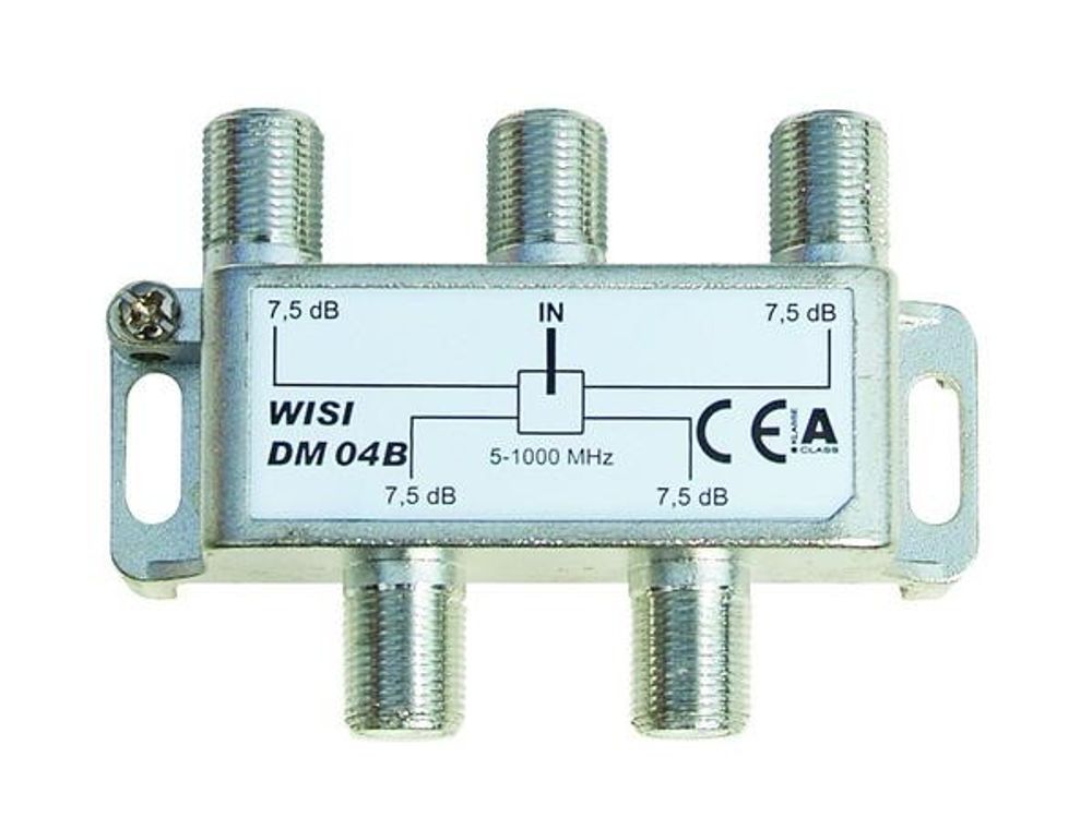 Делитель RF 1х4 / 5-862 МГц, DM04B WISI