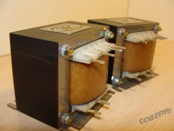 клон трансформатора ТВ417 для лампового усилителя мощности