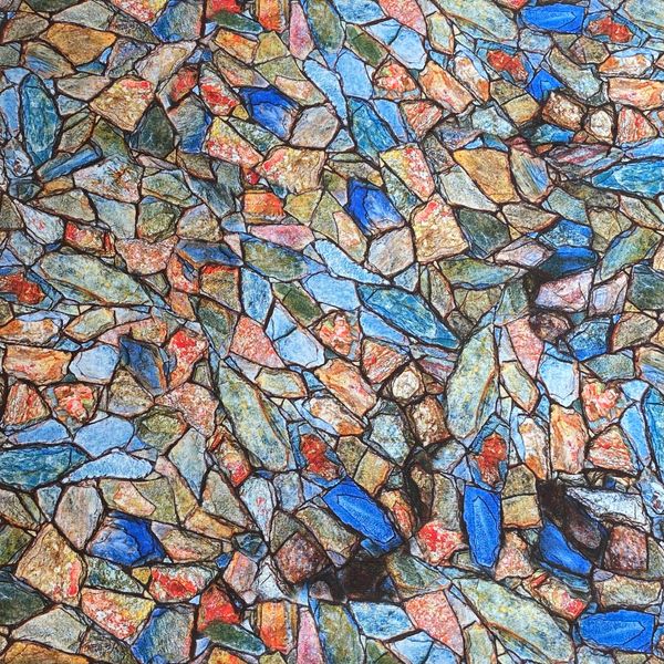 ЦВЕТНАЯ СЛЮДА . 100% хлопок, Handmade Fabrics 6
