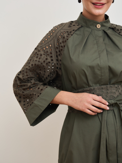 Платье кимоно ажурное