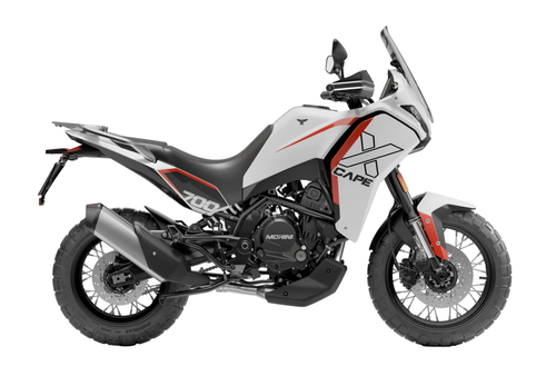 Мотоцикл Moto Morini X-CAPE 700 Black Spoke Wheel, белый