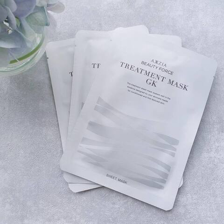 Маска для лица с экстрактом планктона и жемчугом, защищающая от внешних стрессовых факторов AXXZIA Beauty Force Treatment Mask GK