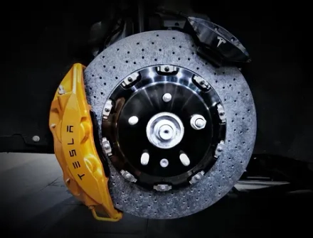 Усиленная карбон-керамическая тормозная система для Tesla Model X Model S Model 3 Model Y тормоза суппорт