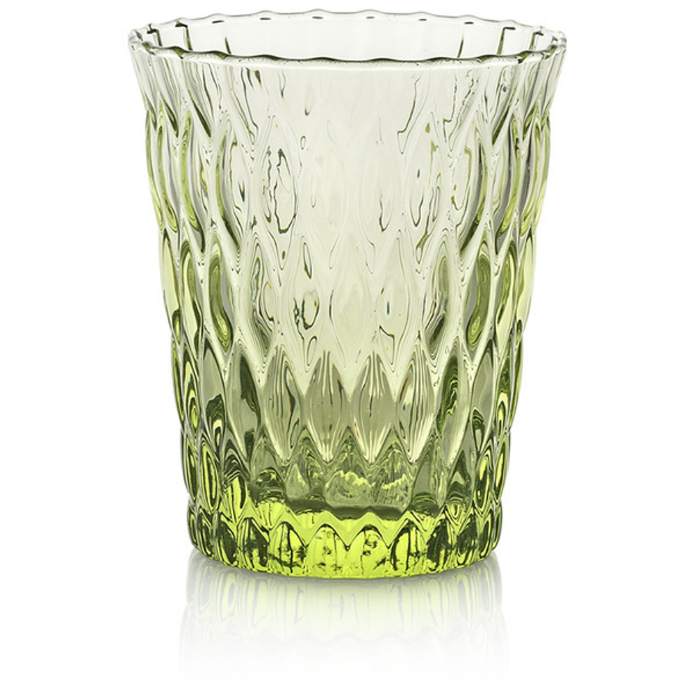 Стакан для воды IVV Лотос 230мл зелёный