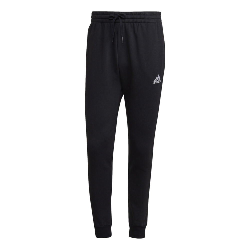 Мужские теннисные штаны adidas Essentials Fleece Regular Tapered Training Pants Men - Black, White