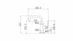 Смеситель для раковины Bronze De Luxe 1760'S LOFT 1178CC