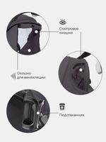 Коляска детская MOWBaby "LIME" MB100 Carbon