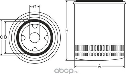 Масляный фильтр SCT SM5085