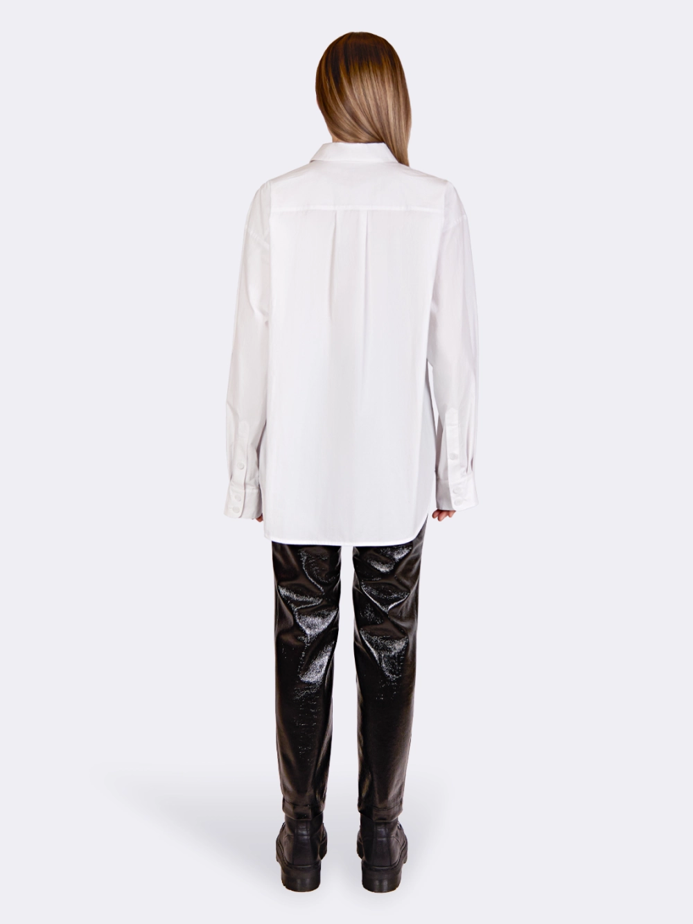 Белая рубашка с вышивкой OLA OLA