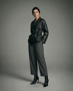 Кожаная куртка SENARI (black)