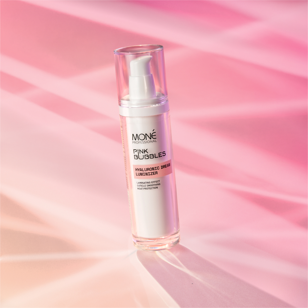 Люминайзер-сыворотка для волос с гиалуроновой кислотой MONE Professional HYALURONIC DREAM LUMINIZER, 50 мл