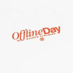 Футболка HAIDED OFFLINE DAY Ecru