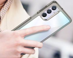 Усиленный чехол с мягкими рамками серого цвета для Samsung Galaxy M54 5G, увеличенные защитные свойства