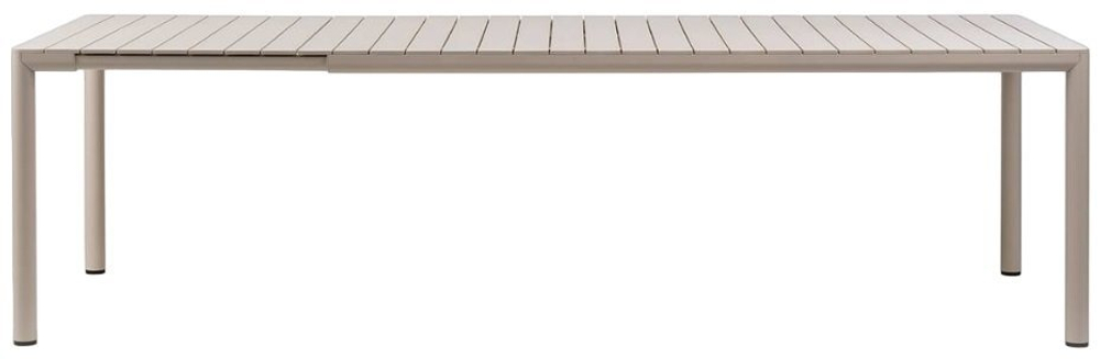 Стол пластиковый раздвижной Nardi Tevere 210, бежевый