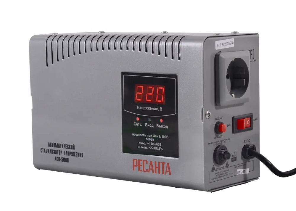 Стабилизатор Ресанта АСН-500 Н