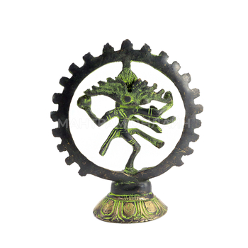 Статуэтка Натарадж танцующий бронза 11 х 13 см