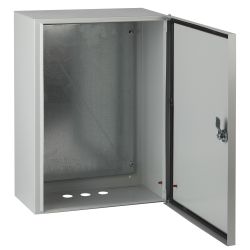 Корпус металлический ЭРА ЩМП-1-0 (395х310х220) IP54 У2 серый | Корпуса металлические с монтажной панелью