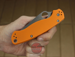 Нож Spyderco Paramilitary 2 Orange-Satin C81GPOR