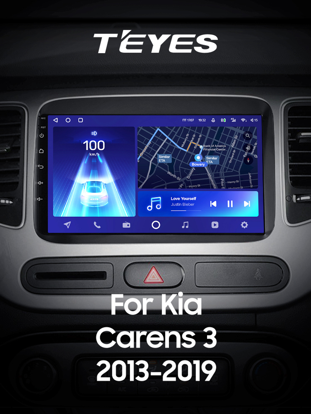 Teyes CC2 Plus 9"для KIA Carens 2013-2019