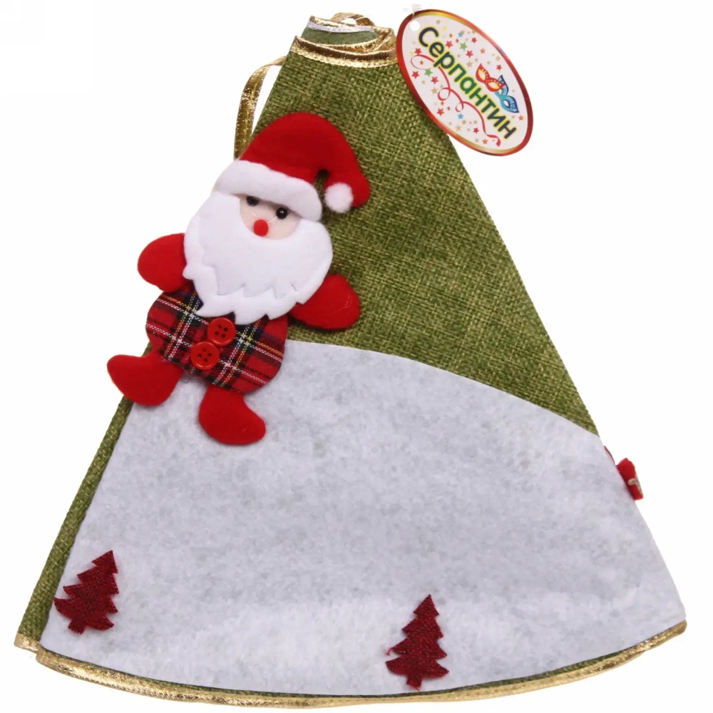 Коврик под ёлку JOLLY «Зимний лес» d-70 см