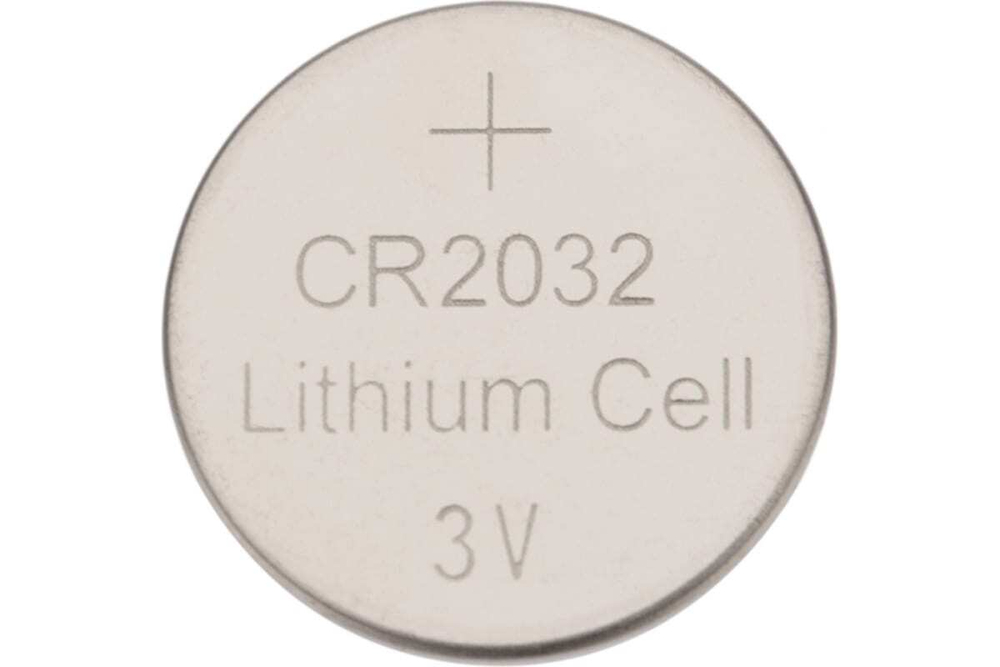 Литиевая батарейка REXANT CR2032 3V 220 mAh 30-1114