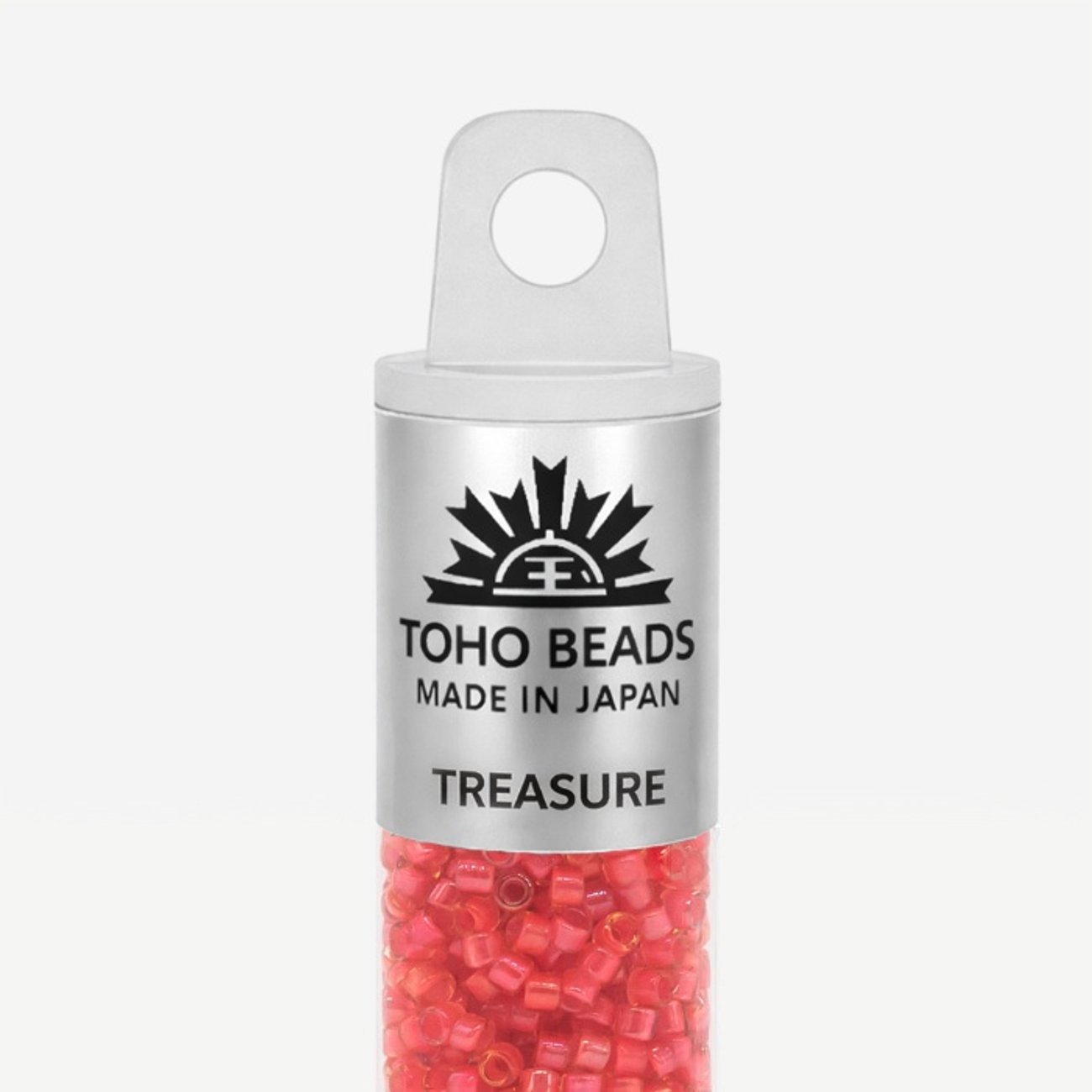 Японский бисер TOHO Treasure (№979), окрашенный изнутри глянцевый