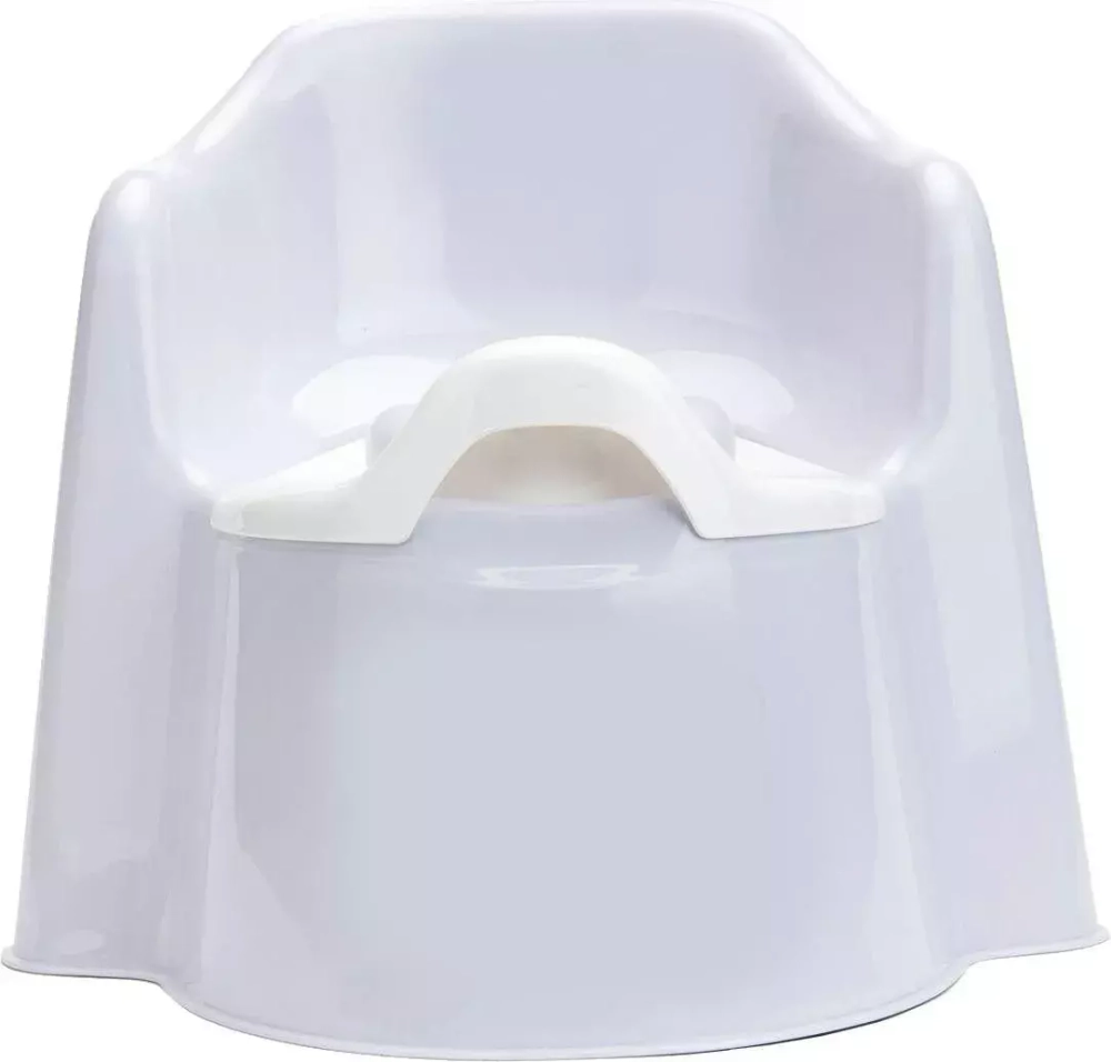 Горшок со спинкой Lalababy Protect Me серо-сиреневый LA1041СРН