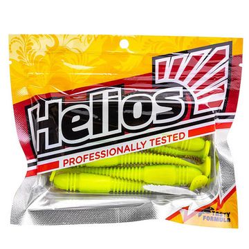 Виброхвост Minoga 3,75'/9.5 см Golden Lime 5шт. (HS-17-048) Helios