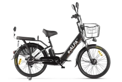Электровелосипед Green City e-ALFA new с корзиной