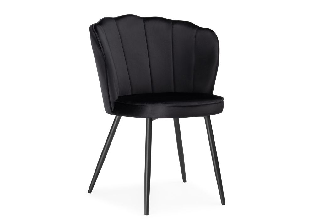 Стул на металлокаркасе Coral black