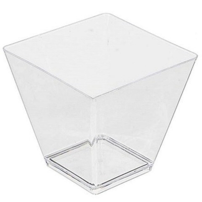 Креманка фуршетная (чашка) "Ромб" прозрачная 95 мл (25/500 шт.) 5011п