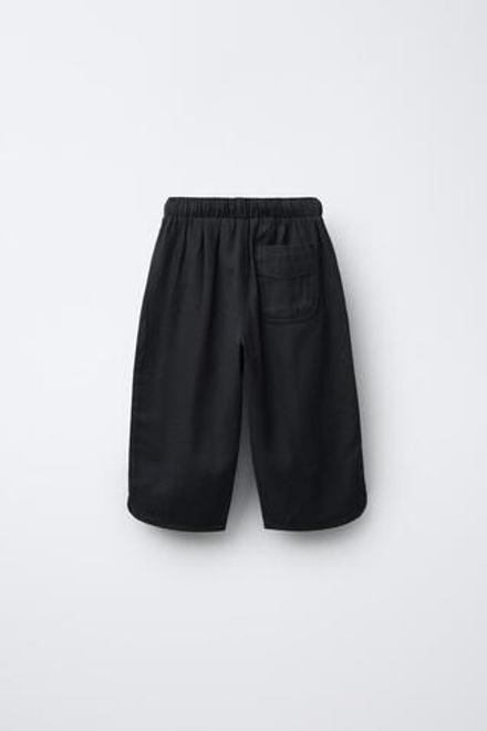 ZARA БРЮКИ В КЛЕТКУ, СЕРЫЙ