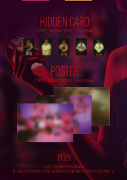 Альбом ITZY - Guess Who 4th Mini Album 3 Version SET