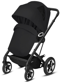 Коляска Cybex Talos S Lux BLK complete Cloud T Platinum White Plus 3 в 1 Moon Black с дождевиками